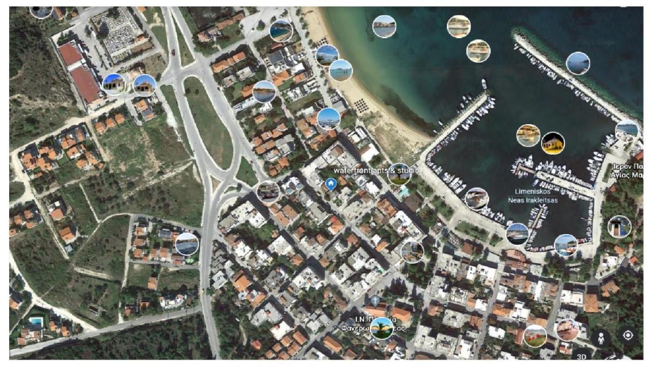 Waterfront Studio Nea Iraklitsa公寓 外观 照片
